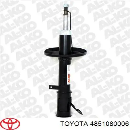 4851080006 Toyota amortiguador delantero derecho