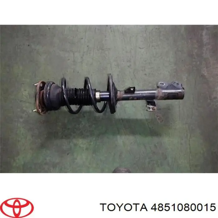 4851080090 Toyota amortiguador delantero derecho