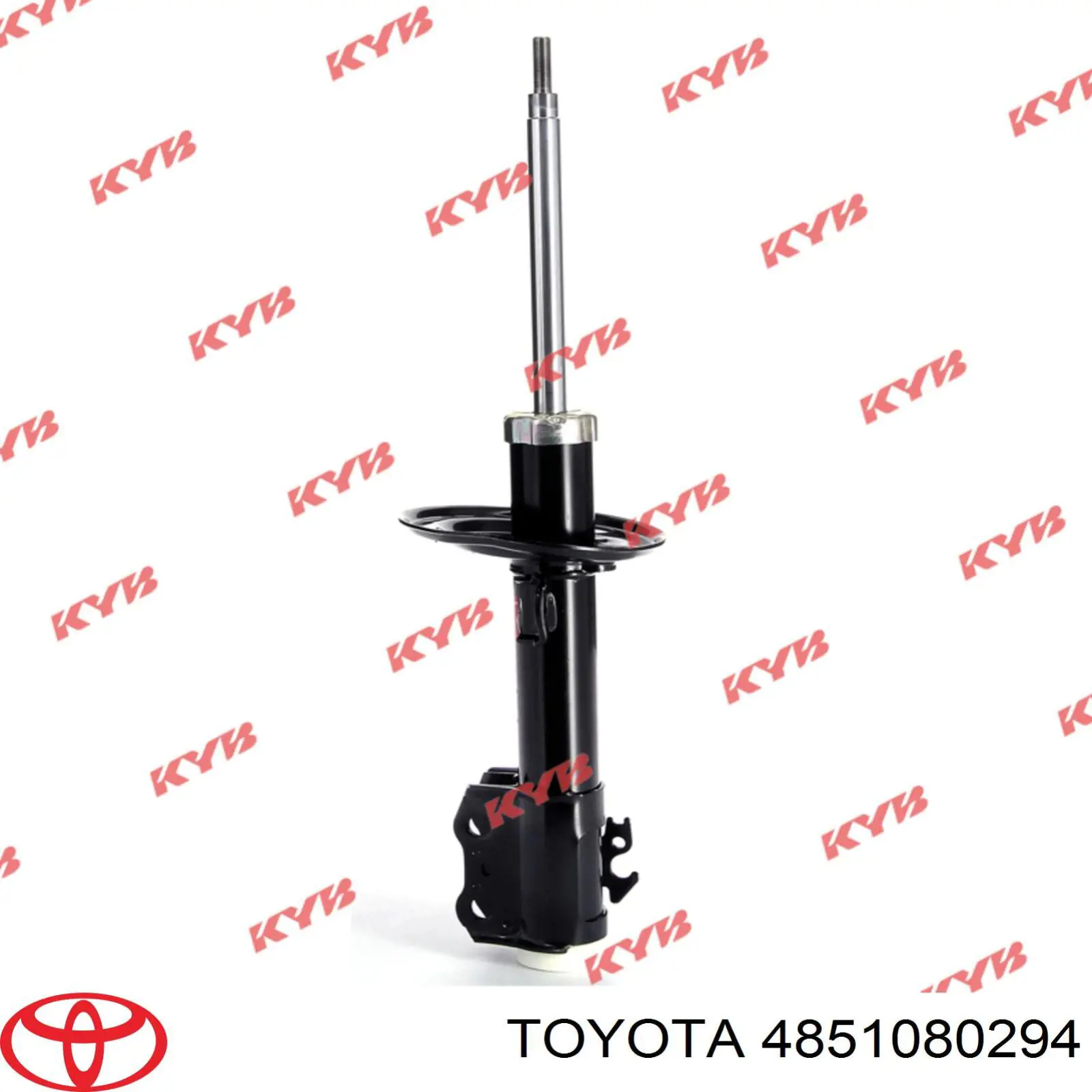 4851080294 Toyota amortiguador delantero derecho