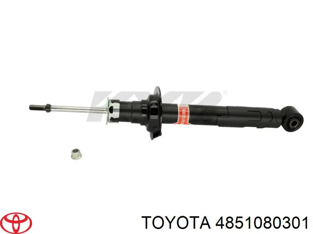 4851080301 Toyota amortiguador delantero derecho