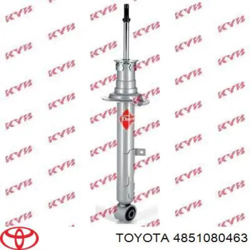 Amortiguador eje delantero derecha Toyota 4851080A19