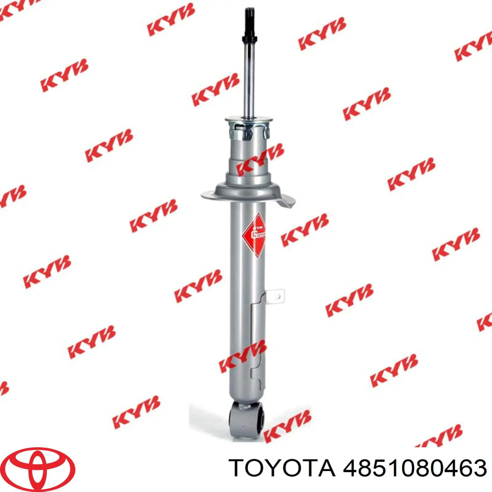 4851080A19 Toyota amortiguador frontal derecho