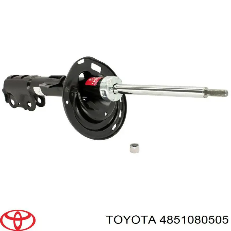 4851080505 Toyota amortiguador delantero derecho