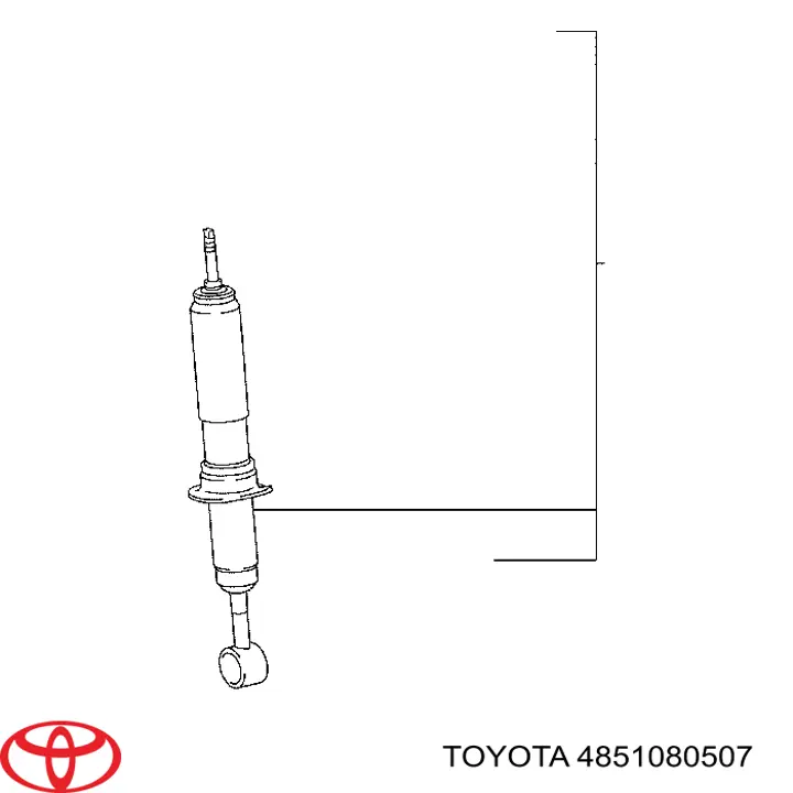 Amortiguadores Toyota 4851080507 precio, desde 74,82 EUR