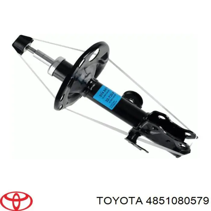 Amortiguador delantero derecho Toyota 4851080579 precio, desde 62,79 EUR