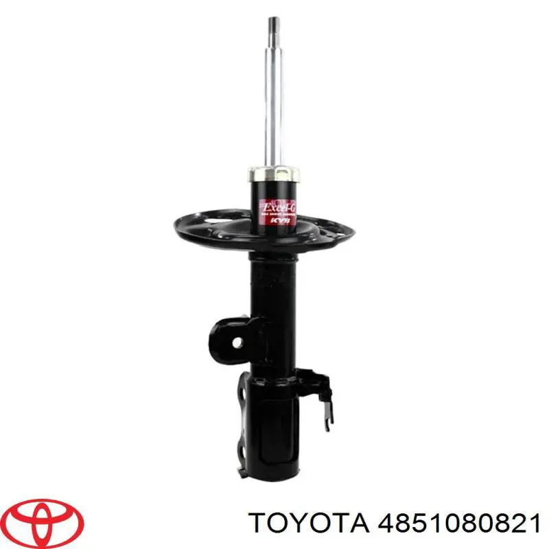 4851080821 Toyota amortiguador frontal derecho