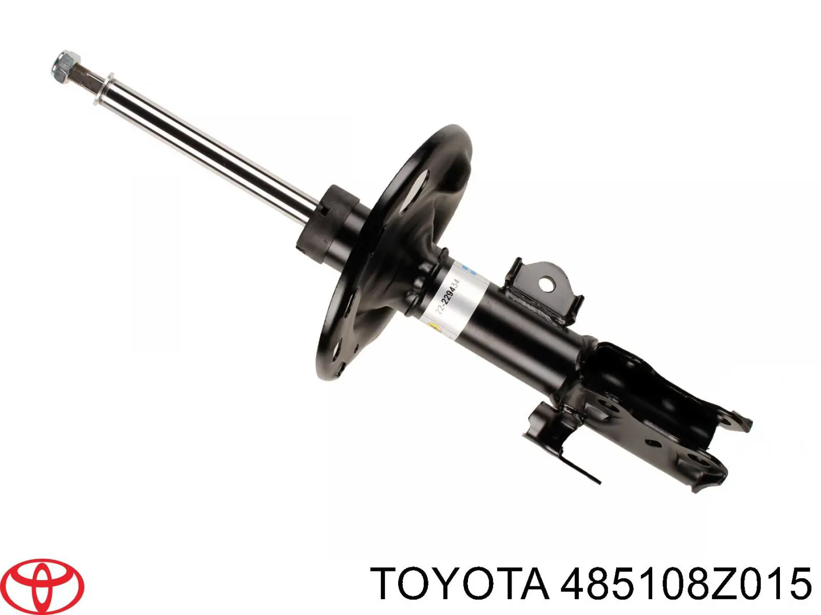 4851009X00 Toyota amortiguador delantero derecho