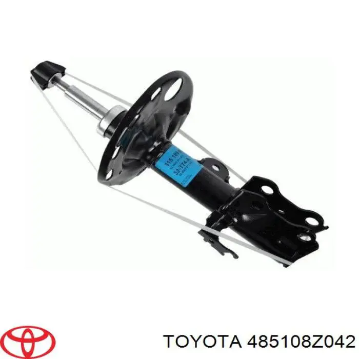 485108Z042 Toyota amortiguador delantero derecho