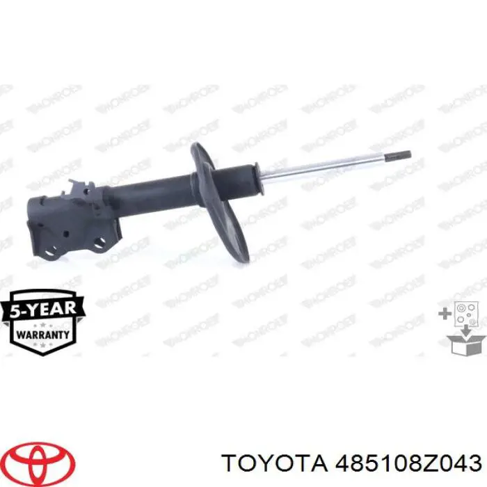 485108Z043 Toyota amortiguador delantero derecho