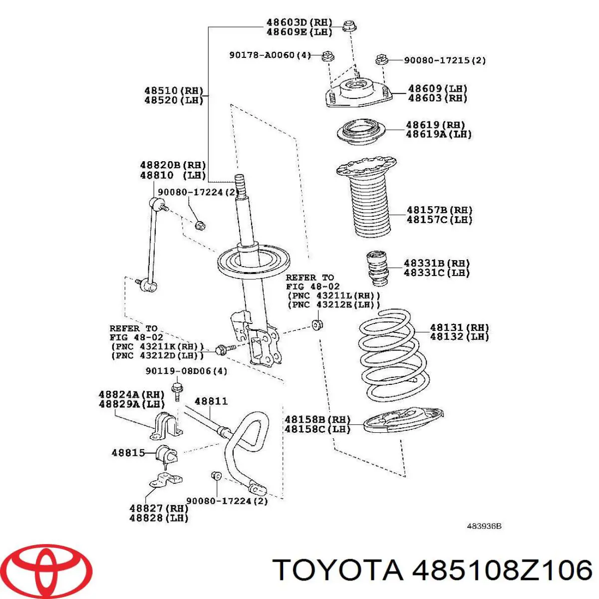 485108Z106 Toyota