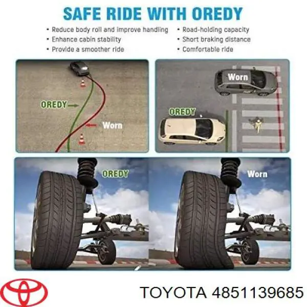 Amortiguadores Toyota 4851139685 precio, desde 36,30 EUR