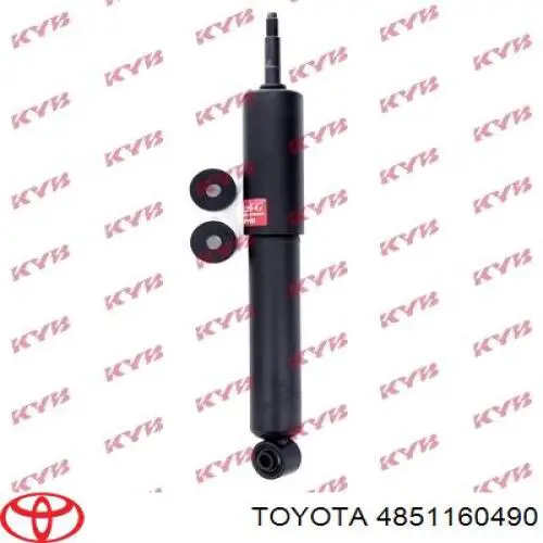 4851160490 Toyota amortiguador delantero