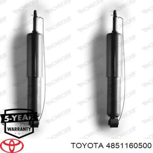 4851160500 Toyota amortiguador delantero