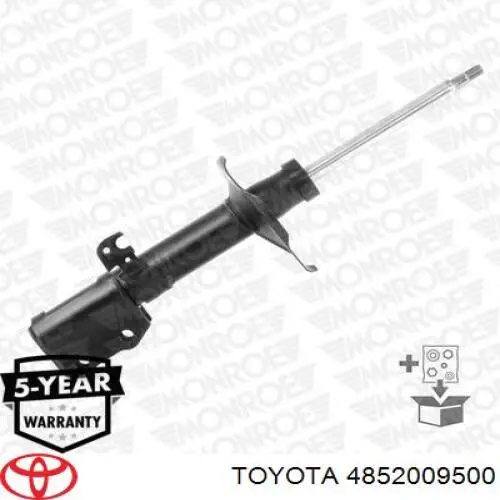 4852009500 Toyota amortiguador delantero derecho