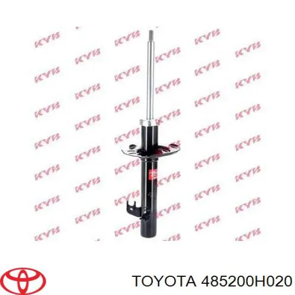 485200H020 Toyota amortiguador delantero izquierdo