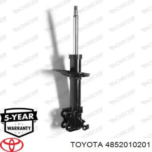 4852010201 Toyota amortiguador delantero izquierdo