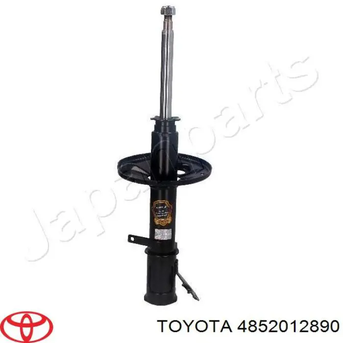 4852012890 Toyota amortiguador delantero izquierdo