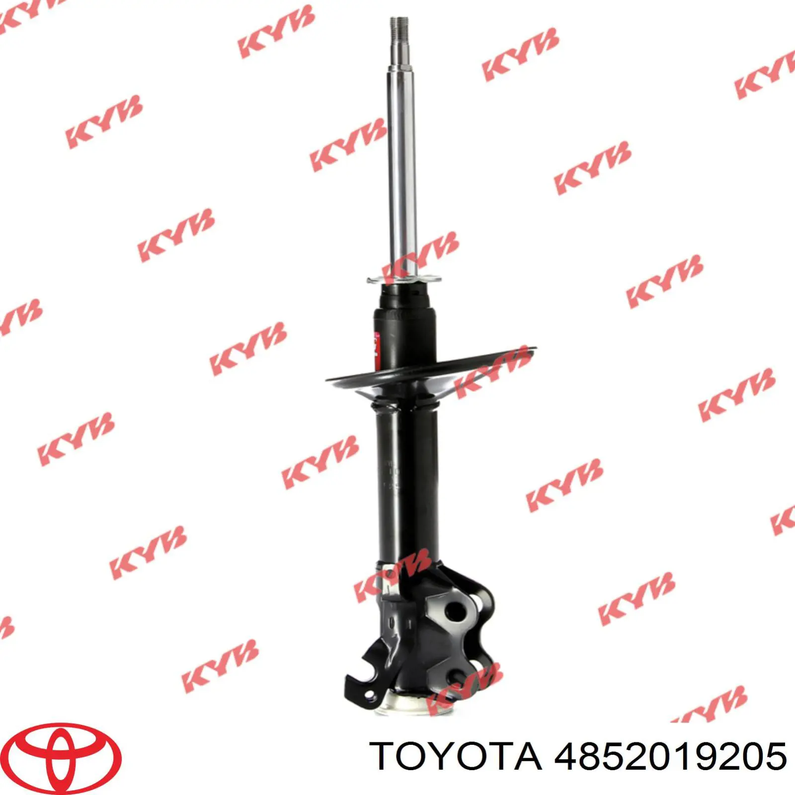 4852019205 Toyota amortiguador delantero izquierdo