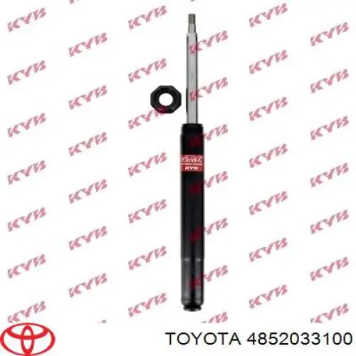 4852033100 Toyota amortiguador delantero izquierdo