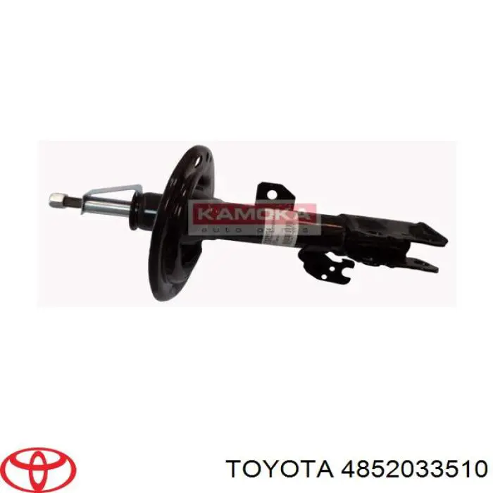 4852033510 Toyota amortiguador delantero izquierdo