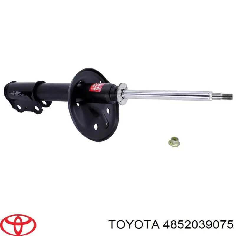 4852039075 Toyota amortiguador delantero izquierdo