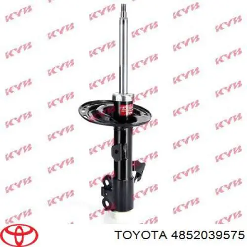 Amortiguador delantero izquierdo 4852039575 Toyota