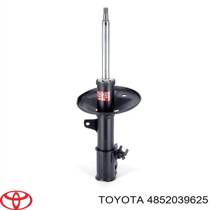 4852039625 Toyota amortiguador delantero izquierdo