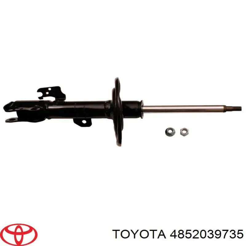 4852039735 Toyota amortiguador delantero izquierdo