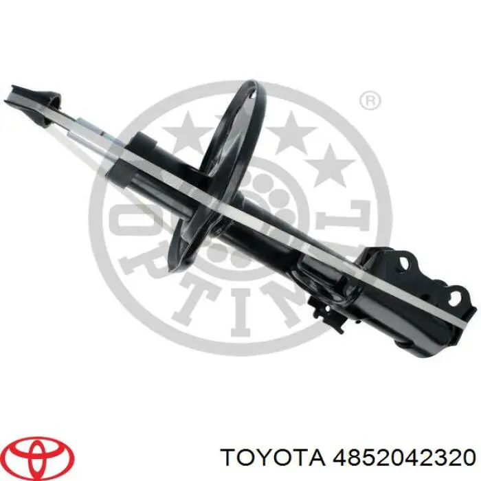 4852042320 Toyota amortiguador delantero izquierdo