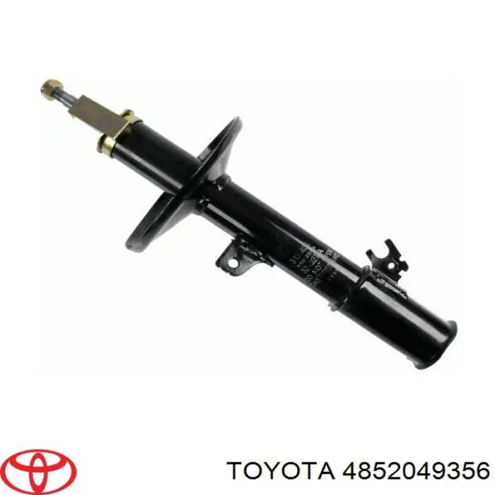 4852049356 Toyota amortiguador delantero izquierdo