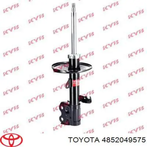 4852049575 Toyota amortiguador delantero izquierdo