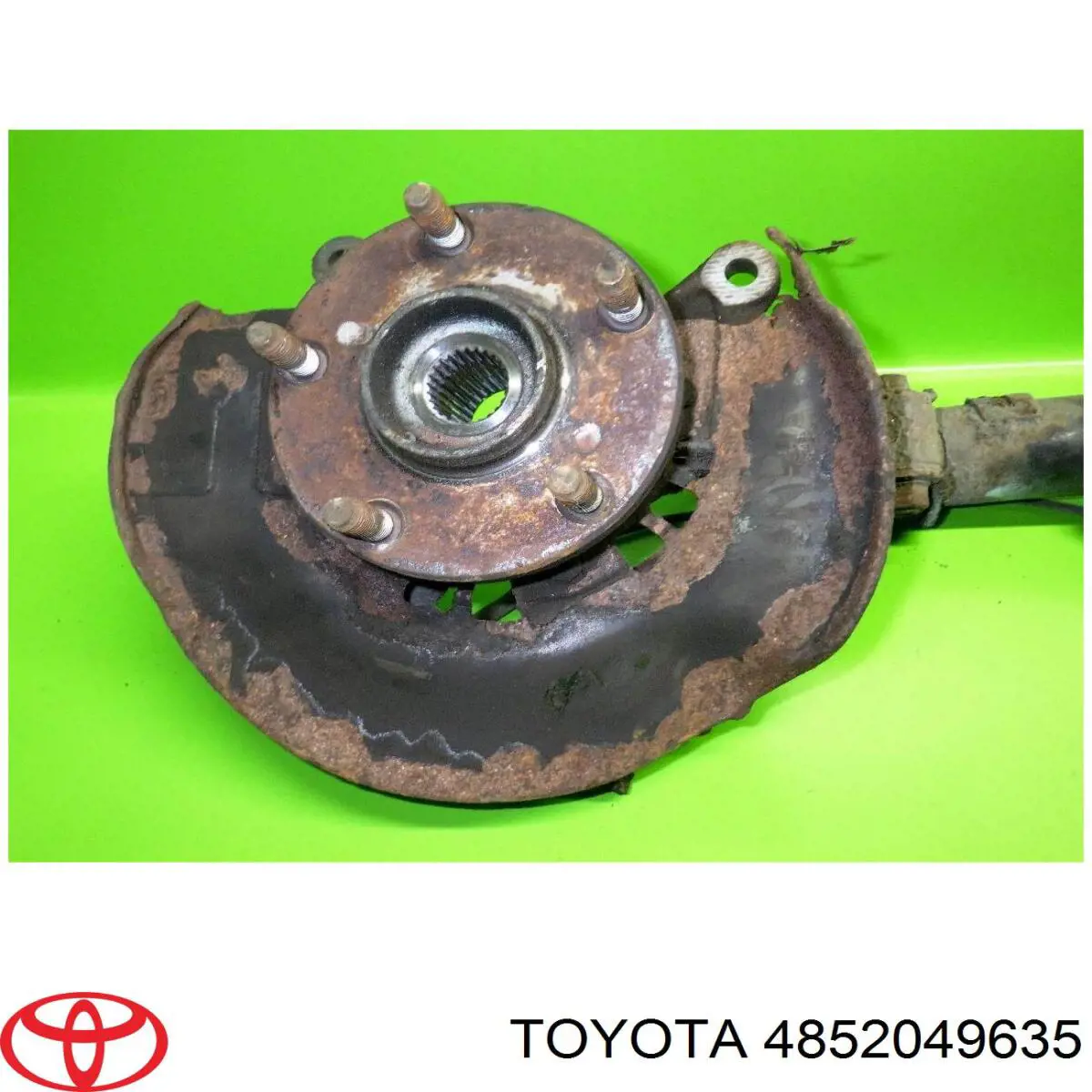 Amortiguador delantero izquierdo 4852049635 Toyota