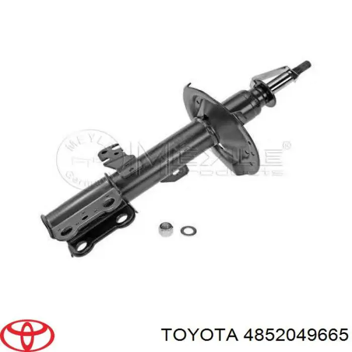 4852049665 Toyota amortiguador delantero izquierdo