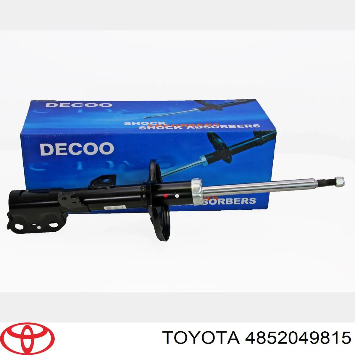 Amortiguador delantero izquierdo 4852049435 Toyota