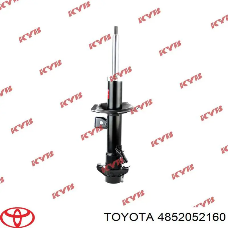 4852052160 Toyota amortiguador delantero izquierdo