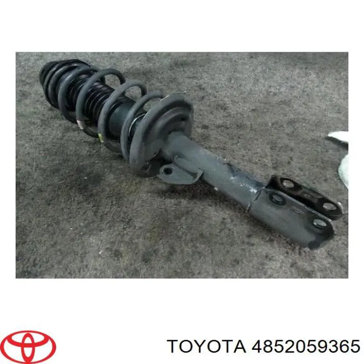 4852059365 Toyota amortiguador delantero izquierdo