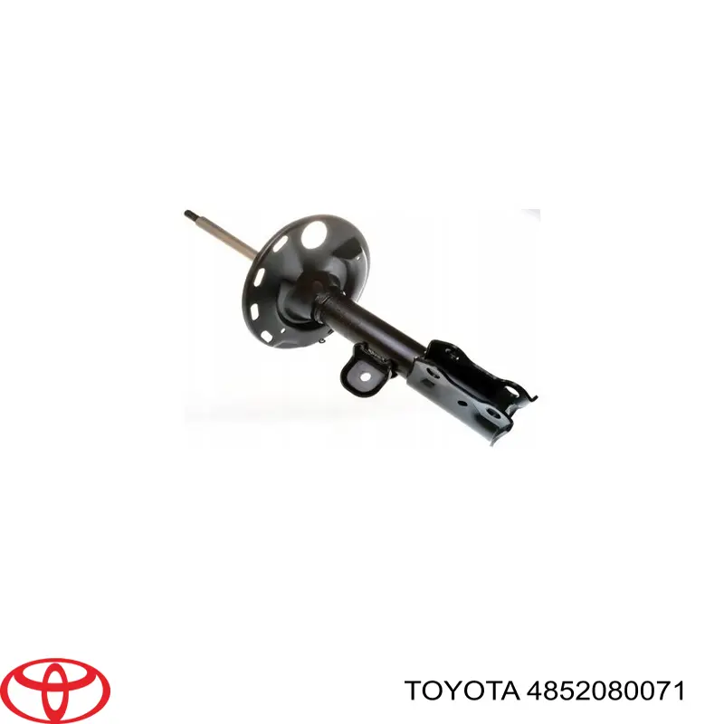 4852080071 Toyota amortiguador delantero izquierdo