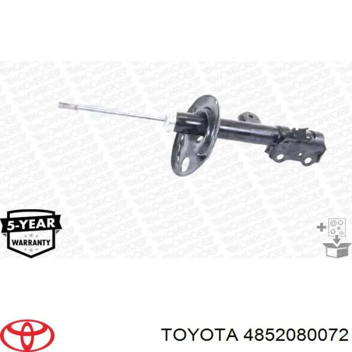 Amortiguador delantero izquierdo Toyota 4852080072 precio, desde 60,75 EUR