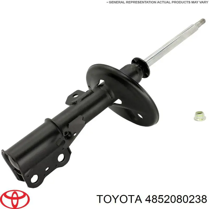 4852080238 Toyota amortiguador delantero izquierdo