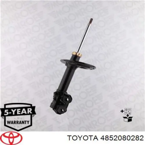 4852080282 Toyota amortiguador delantero izquierdo