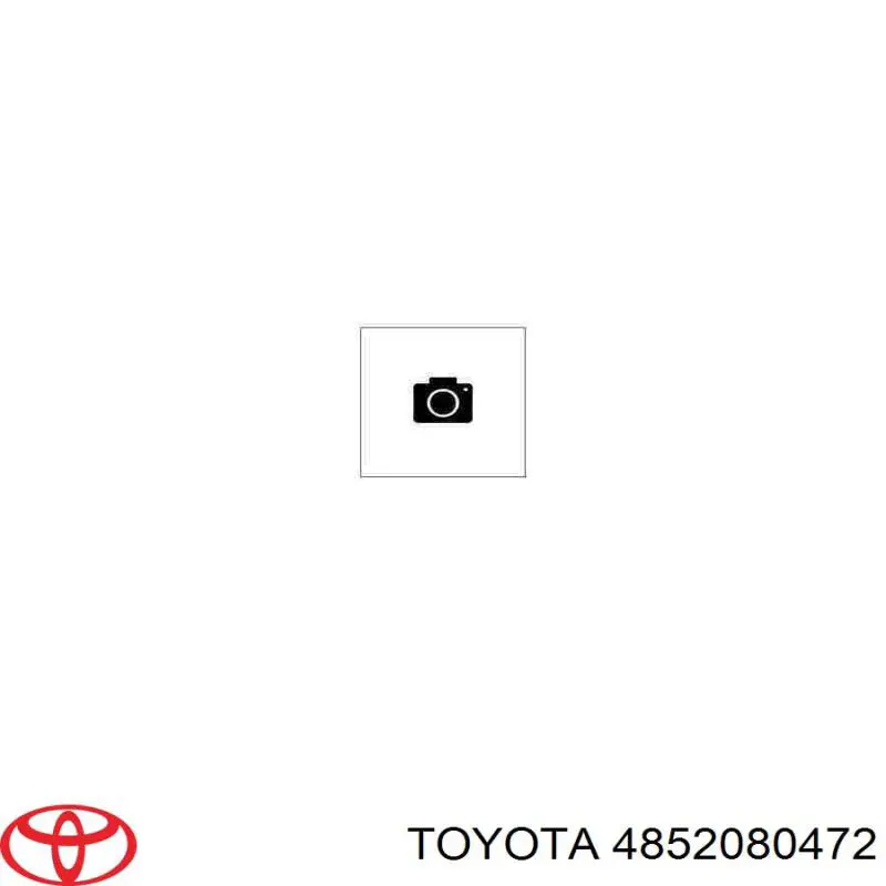 4852079345 Toyota amortiguador delantero izquierdo