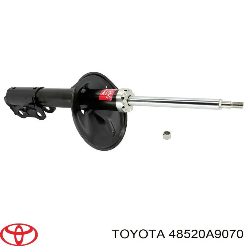 48520A9070 Toyota amortiguador delantero izquierdo