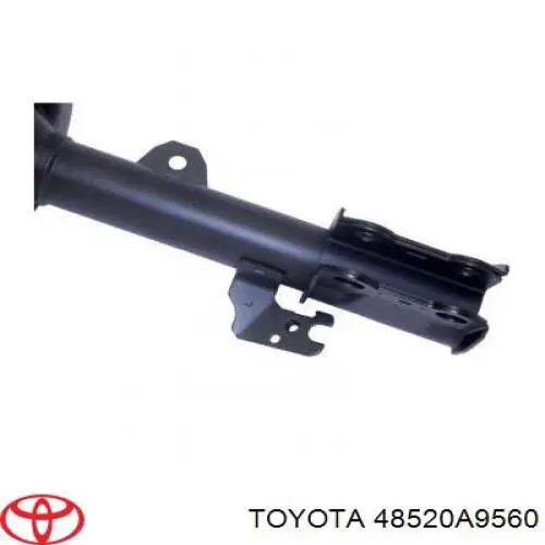 48520A9560 Toyota amortiguador delantero izquierdo