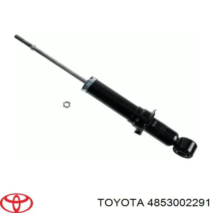 4853002291 Toyota amortiguador trasero