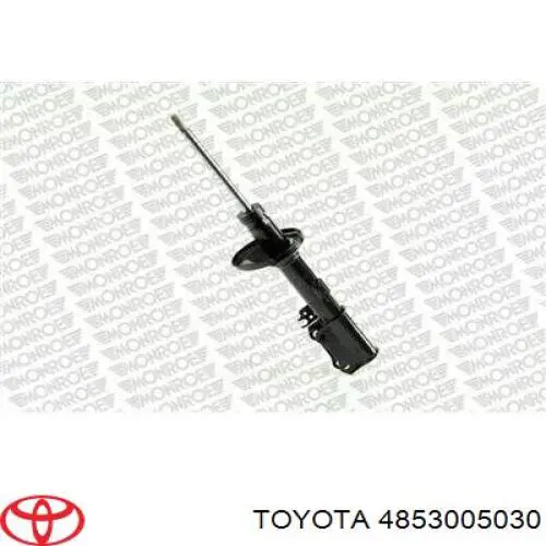 4853005030 Toyota amortiguador trasero derecho