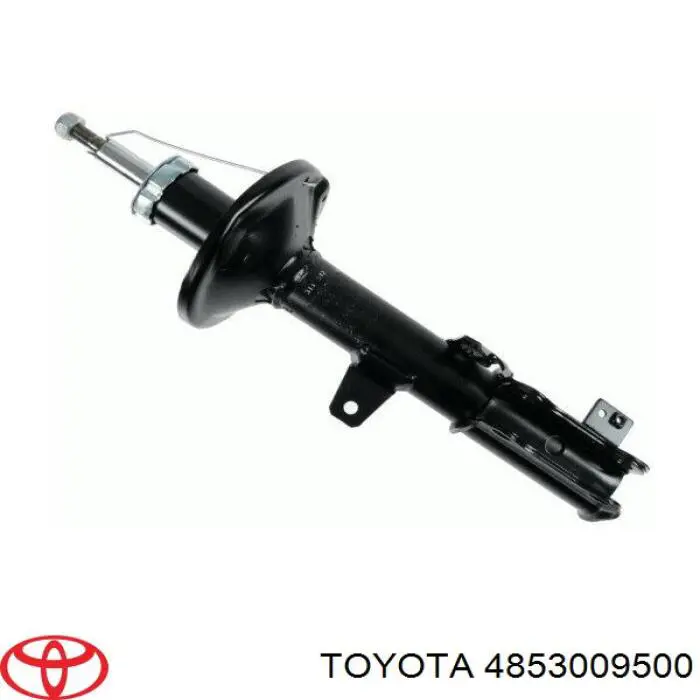 4853009500 Toyota amortiguador trasero derecho