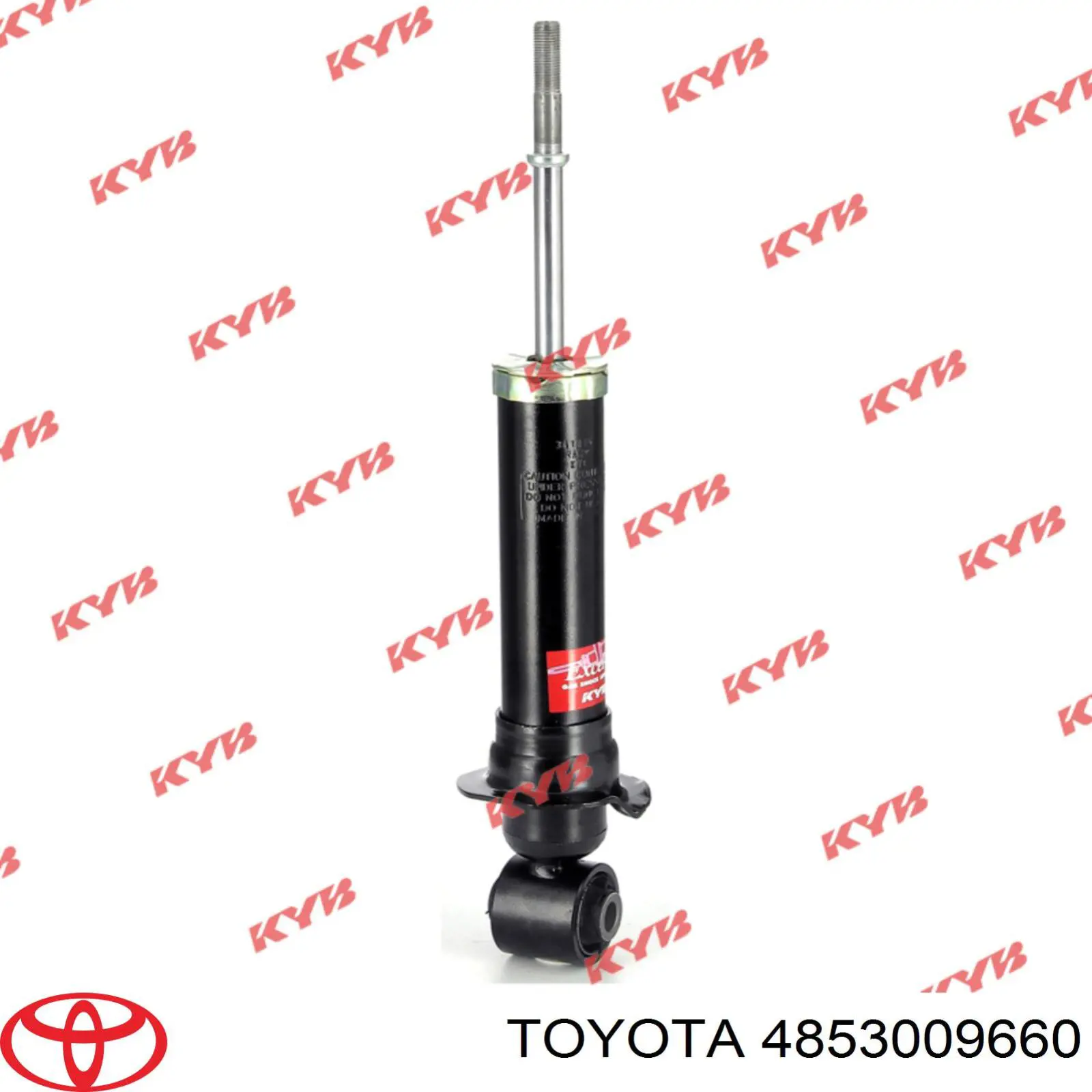 4853009660 Toyota amortiguador trasero