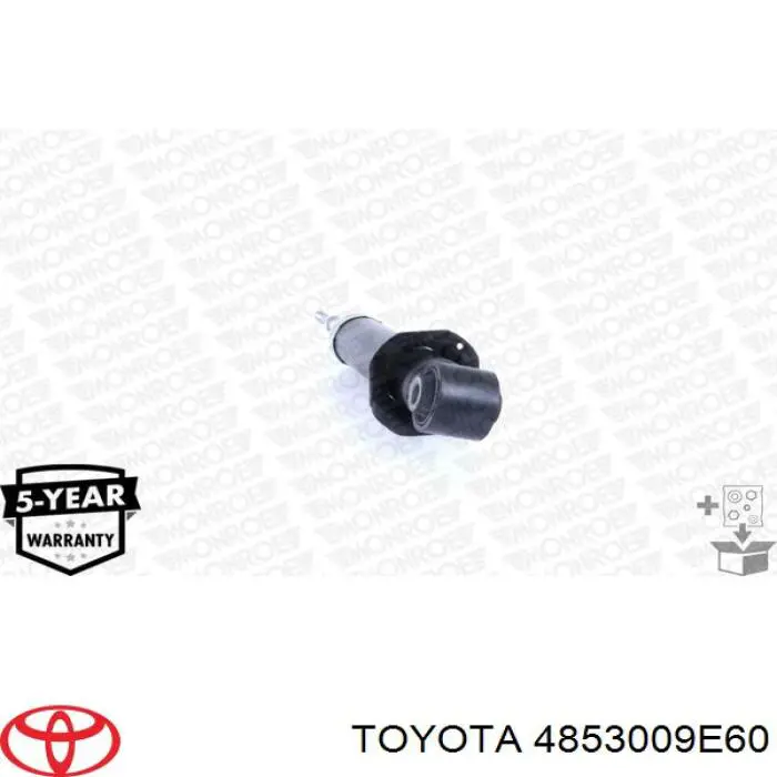 Comprar 4853009E60 Toyota Amortiguador trasero