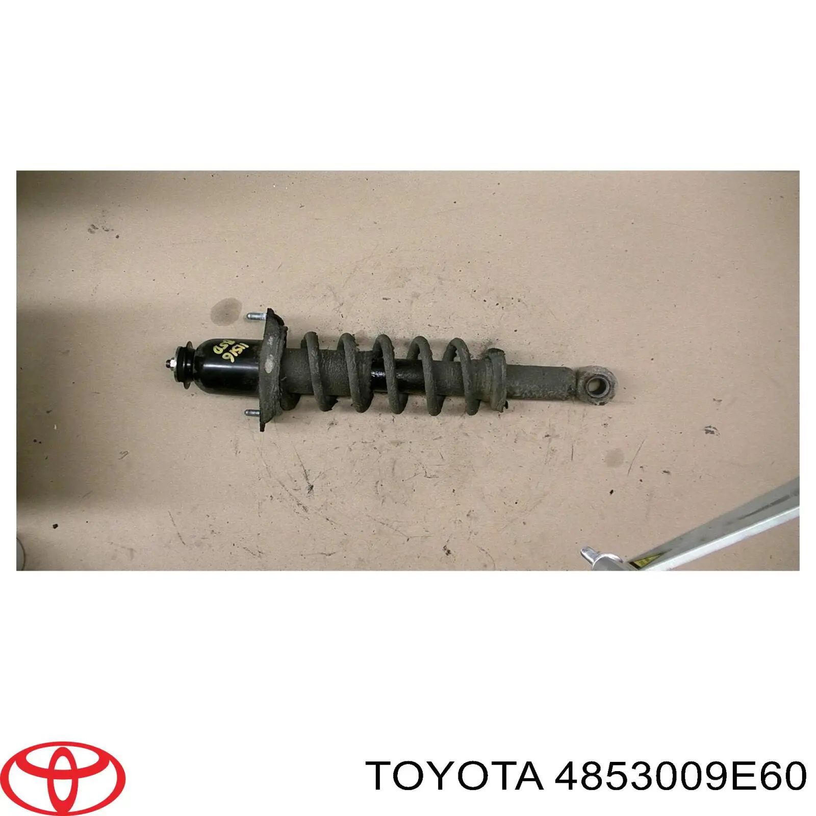 Amortiguador trasero 4853009E60 Toyota