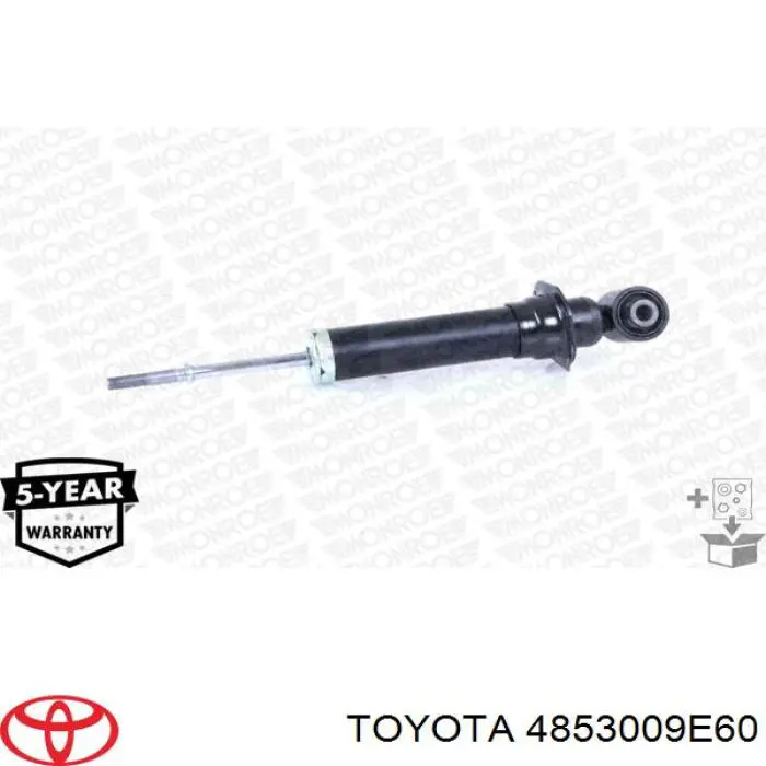 4853009E60 Toyota amortiguador trasero